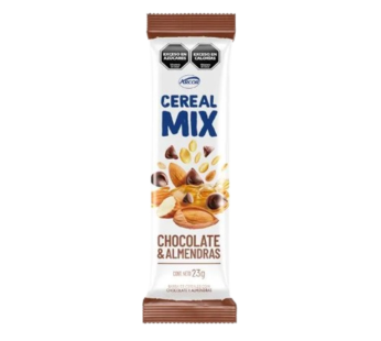 ARCOR cereal mix chips chocolate y almendras x23g