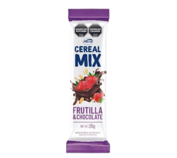 ARCOR cereal mix frutilla chocolate x26g
