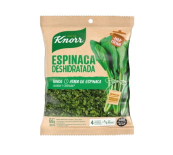 KNORR espinaca deshidratada x50g