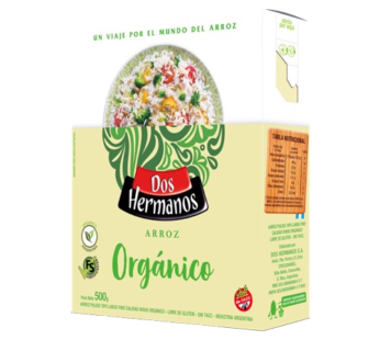 DOS HERMANOS arroz organico sin tacc x500g