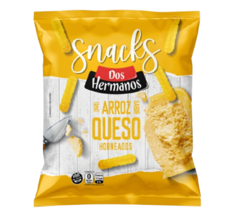 DOS HERMANOS snack queso x80g