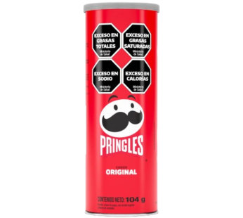 PRINGLES papas fritas original x104g