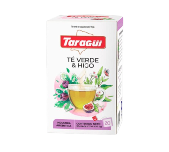 TARAGUI te verde higo x20 saquitos