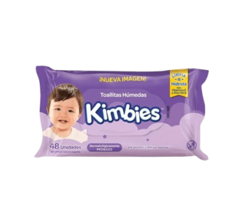 KIMBIES toallas humedas x48Un.