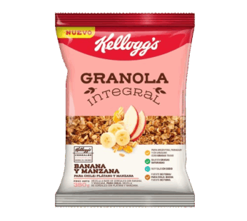KELLOGGS granola banana/manzana x200g