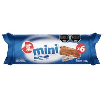 FANTOCHE alfajor mini blanco x150g