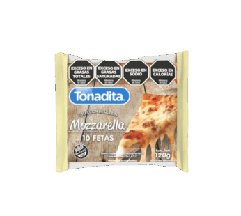 TONADITA queso feteado mozzarella x8Un.