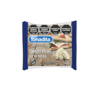 TONADITA queso feteado azul x8Un.