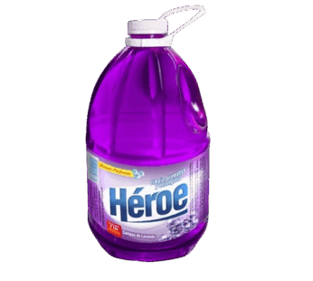 HEROE limpiadorr liquido lavanda x4Lt