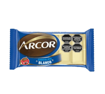 ARCOR chocolate blanco x25g