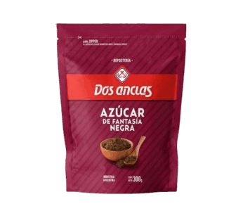DOS ANCLAS azucar negra x300g paquete