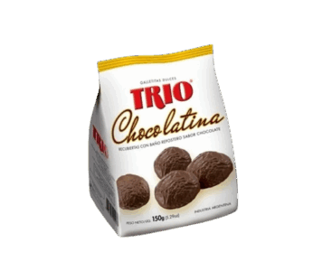 TRIO galletitas chocolatinas x150g