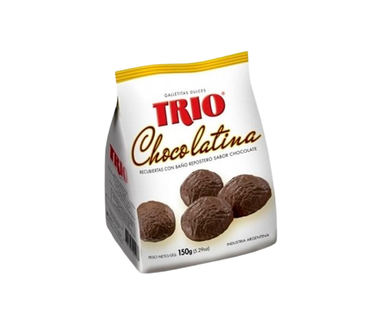 TRIO galletitas chocolatinas x150g
