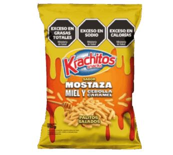 KRACHITOS palitos salados mostaza/miel/cebolla x110g