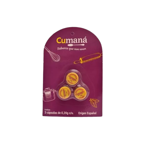 CUMANA azafran 3 capsulas