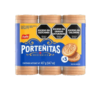 BAGLEY galletitas porteñitas 3 x139g