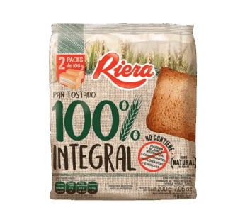 RIERA tostada 100% integral x200g