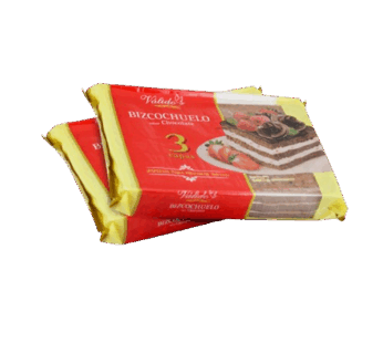 VALIDO bizcochuelo 3 capas chocolate x500g