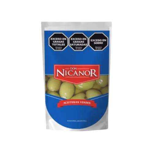 DON NICANOR aceituna verde x90g doypack