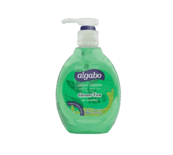 ALGABO jabon tocador liquido green con valvula x300Cen