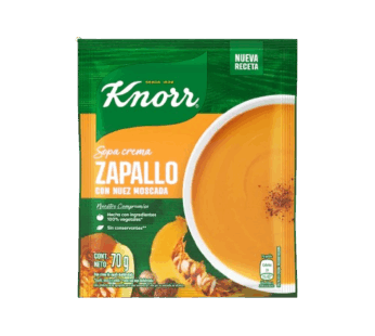 KNORR sopa crema zapallo