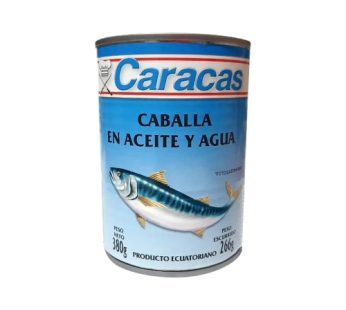 CARACAS caballa aceite x380g