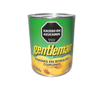 GENTLEMAN anana rodajas x820g