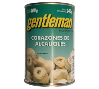 GENTLEMAN alcauciles x400g