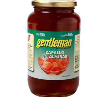 GENTLEMAN zapallo almibar x800g
