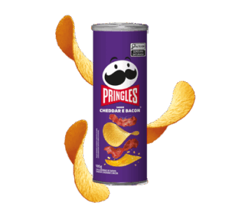 PRINGLES papas cheddar bacon x105g