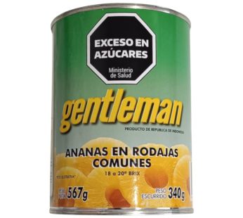 GENTLEMAN anana rodajas x567g