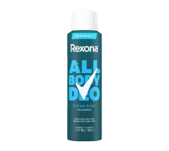 REXONA MEN desodorante body deo ocean rush (150ml) x86g