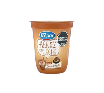 TREGAR arroz c/leche dulce de leche x180g