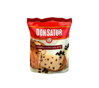 DON SATUR pan dulce con chips x400g