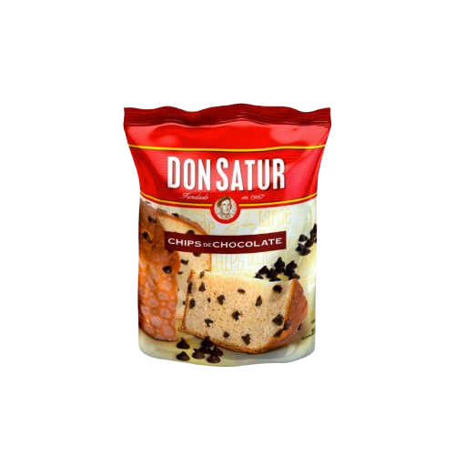DON SATUR pan dulce con chips x400g