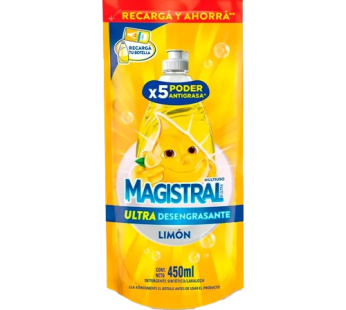 MAGISTRAL detergente ultra limon x450cc d/p