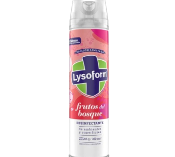 LYSOFORM desodorante aerosol frutos del bosque x360cc