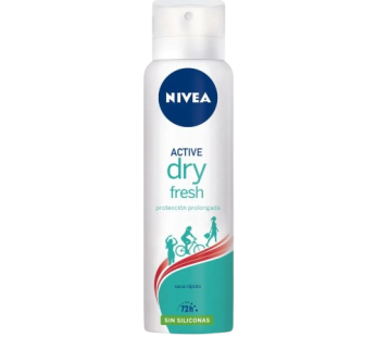 NIVEA WOM desodorante dry fresh (150ml) x90g