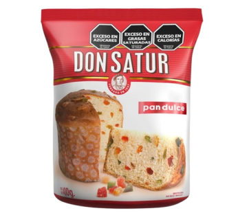 DON SATUR pan dulce c/frutas x400g
