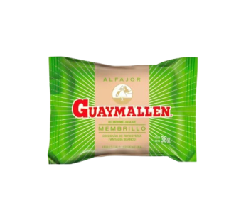 GUAYMALLEN alfajor fruta x38g
