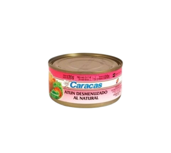 CARACAS atun desmenuzado natural x170g