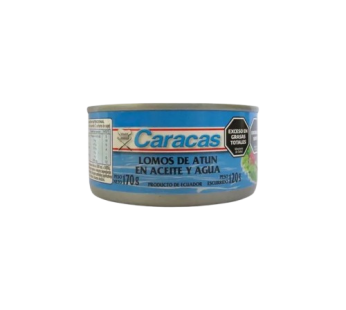CARACAS atun lomo en aceite  x170g