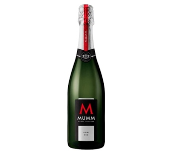 MUMM champagne reserva demi-sec x750cc