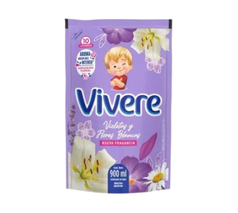 VIVERE suavizante violeta x900cc doypack