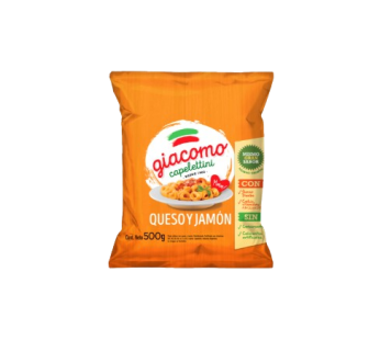 GIACOMO capelettini jamon/queso x500g