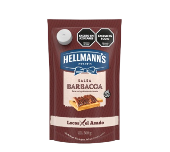 HELLMANNS salsa barbacoa x500g