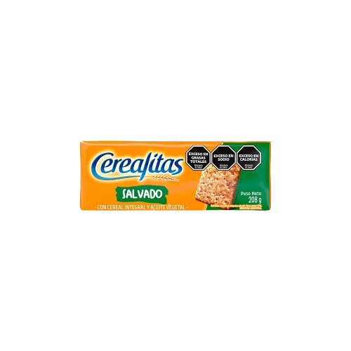 CEREALITAS galletitas salvado x208g