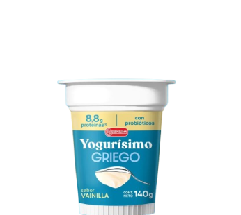 YOGURISIMO griego batido vainilla x140g