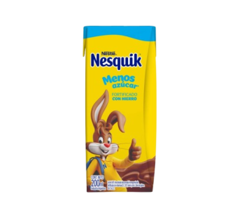 NESQUIK chocolatada menos azucar x200c