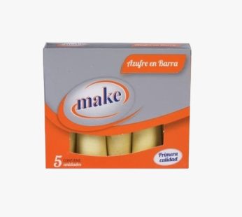 MAKE azufre estuche x5Un.